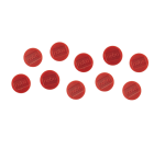 Nobo Magnet 32mm Red 10 Pieces