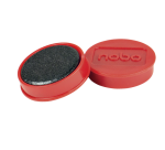 Nobo Magnet 32mm Red 10 Pieces