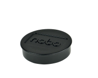 Magneet Nobo 38mm zwart 10 stuks