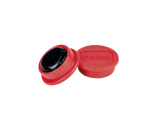 Nobo Magnet 24mm Red 10 Pieces