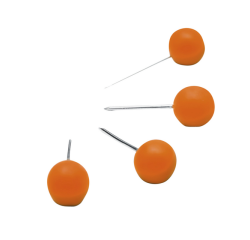 Punaises Nobo orange 100 pièces