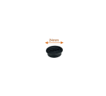 Magnet Nobo 24mm schwarz 10 Stück