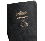 Carnet de notes Kalpa Dreams 214x145x40mm uni noir