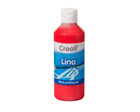 Peinture linoleum Creall rouge clair 250ml
