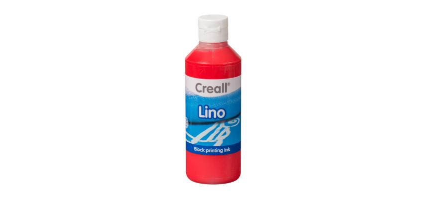 Creall Linoleumfarbe Hellrot 250ml