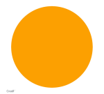 Dark Yellow Creall Basic Gouache 1000ml