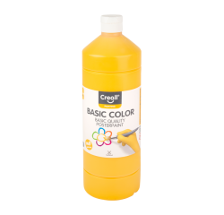 Gouache Creall Basic jaune foncé 1000ml