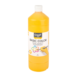 Gouache Creall Basic jaune foncé 1000ml