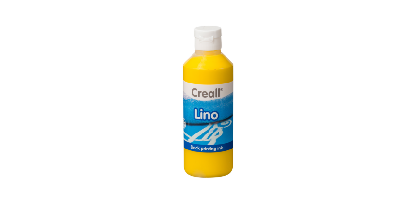Creall Linoleum Paint Yellow 250ml
