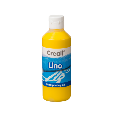 Peinture linoleum Creall jaune 250ml