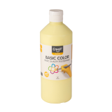 Gouache Creall Basic pastel jaune 500ml