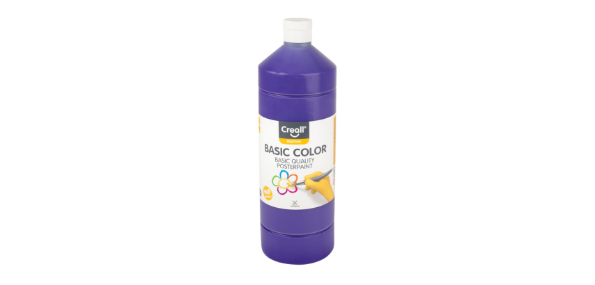 Plakkaatverf Creall basic paars 1000ml