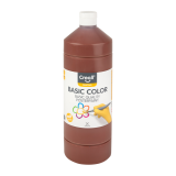 Gouache Creall Basic brun foncé 1000ml