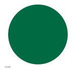 Gouache Creall Basic vert foncé 1000ml