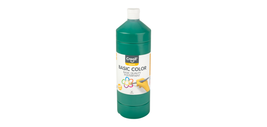 Gouache Creall Basic vert foncé 1000ml