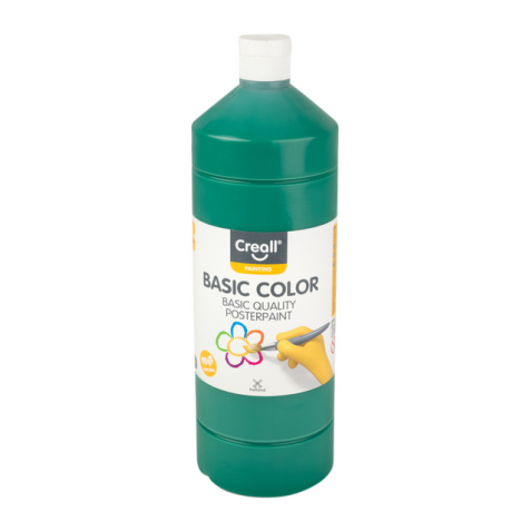 Gouache Creall Basic vert foncé 1000ml