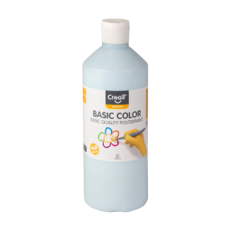 Gouache Creall Basic pastel bleu 500ml