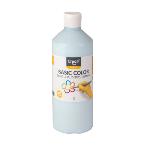 Gouache Creall Basic pastel bleu 500ml