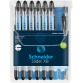 Rollerpen Schneider Slider Basic extra breed zwart met 1 balpen Rave gratis