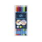 Stylo bille Schneider Slider Edge XB étui de 6 couleurs