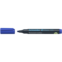 Viltstift Schneider Maxx 133 beitel 1-4mm blauw