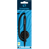 Stylo bille de comptoir Schneider Klick-fix Medium noir blister 1 pièce