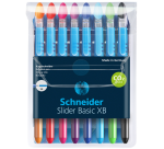 Rollerpen Slider Basic Colours extra breed etui à 8 stuks