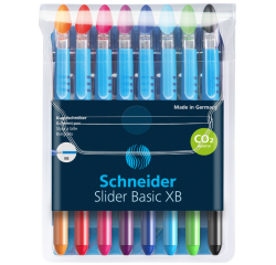 Roller Slider Basic Colours Extra Large assorti étui 8 pièces