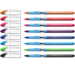 Rollerpen Slider Basic Colours extra breed etui à 8 stuks