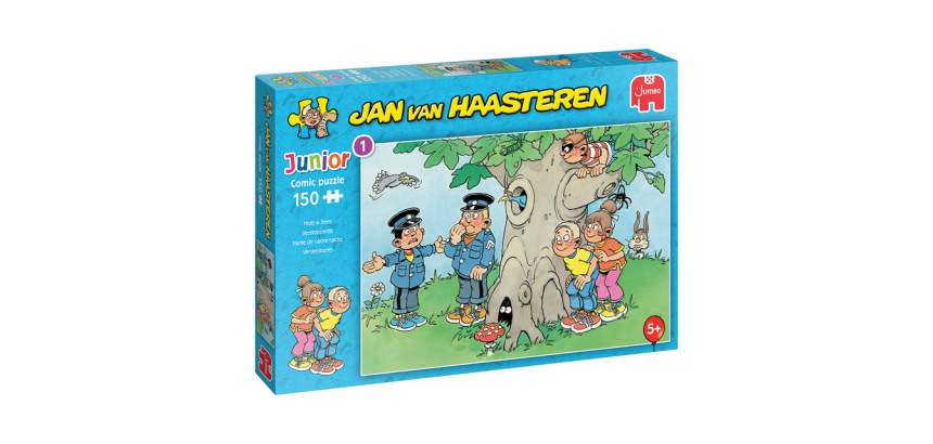 Puzzle Jan van Haasteren Junior Partie de cache-cache 150 pièces
