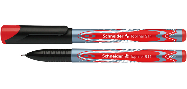 Fineliner Schneider Topliner 911 0.4mm rood
