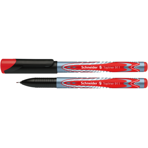 Fineliner Schneider Topliner 911 0.4mm rood