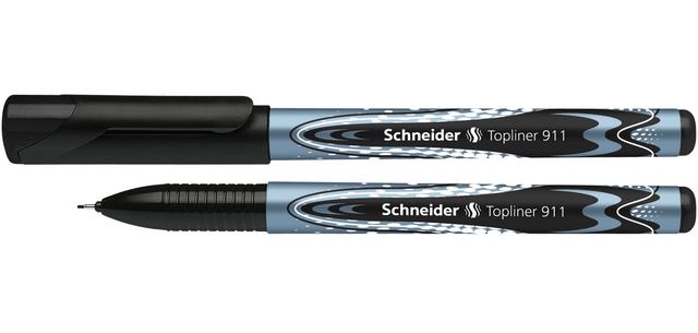 Fineliner Schneider Topliner 911 0.4mm zwart