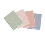 Cahier Aurora A5 120 pages 80g spirale ligné assorti