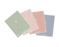 Cahier Aurora A5 120 pages 80g spirale ligné assorti