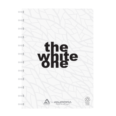 Schrift Adoc Recycled A4 blanco 144 pagina's 80gr wit