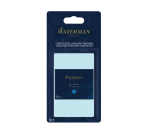 Waterman International Ink Cartridge Florida Blue Blister Pack of 8 Pieces