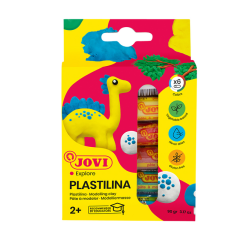 En_plastilina jovi estuche de 6 barras colores surtidos