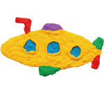 Boetseerklei Jovi plastalina 15gr standaard kleuren assorti etui à 6 stuks