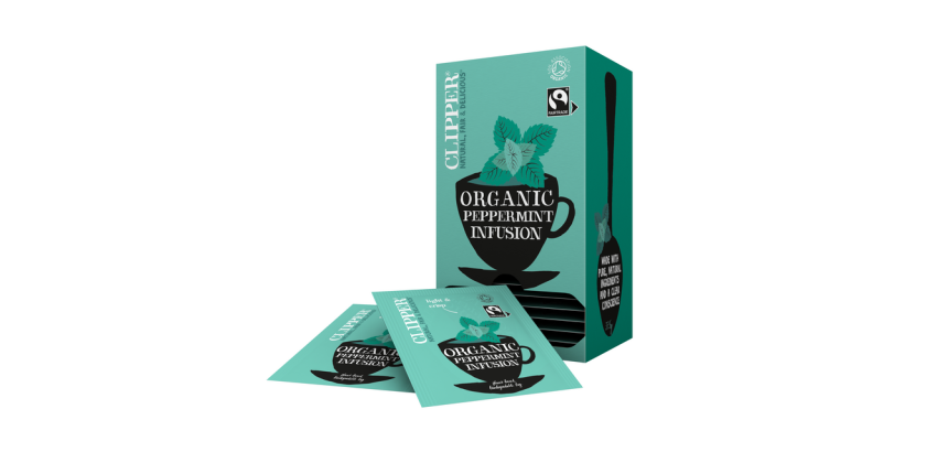 Thee Clipper infusion peppermint bio 25 zakjes