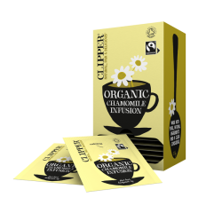 Infusion Clipper Fairtrade Camomille Bio 25 sachets