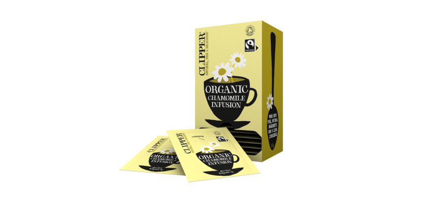 Thee Clipper infusion chamomile bio 25 zakjes