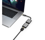 Adaptateur Hama VIdeo 6-en-1 aluminium