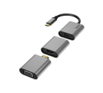 Adaptateur Hama VIdeo 6-en-1 aluminium
