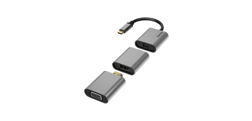 Hama Video-Adapter 6-in-1 Aluminium
