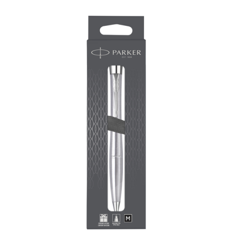 Balpen Parker Urban twist metro metallic CT medium blister à 1 stuk