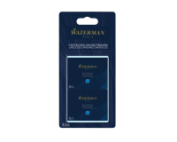 Cartouche d'encre Waterman International Florida bleu blister 4x 8 pièces