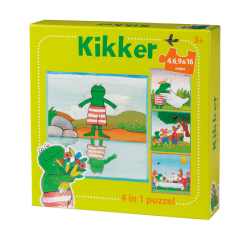 Puzzle Grenouille 4-en-1
