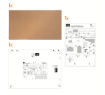 Tableau d'affichage Nobo Impression Pro Widescreen 89x50cm liège