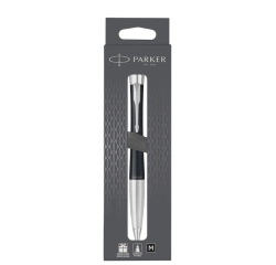 Stylo bille Parker Urban Muted Black Twist CT Medium blister